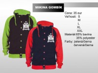 Mikina s gombíkmi